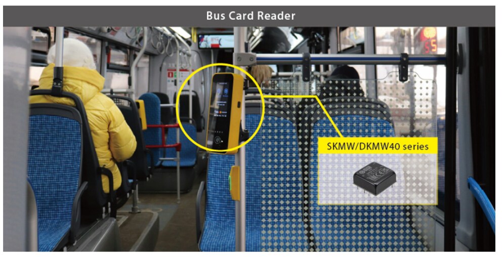 MEAN WELL SKMW40/DKMW40 40W DC-DC Converters